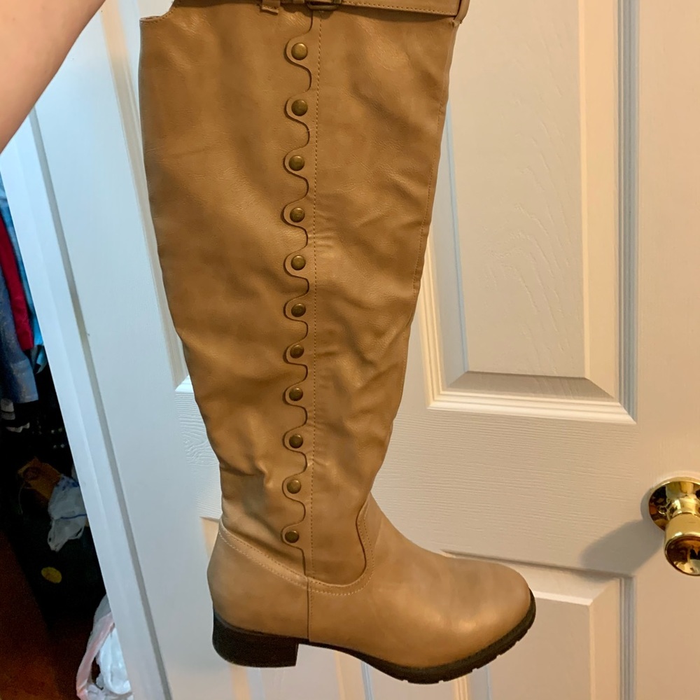 Knee high boots